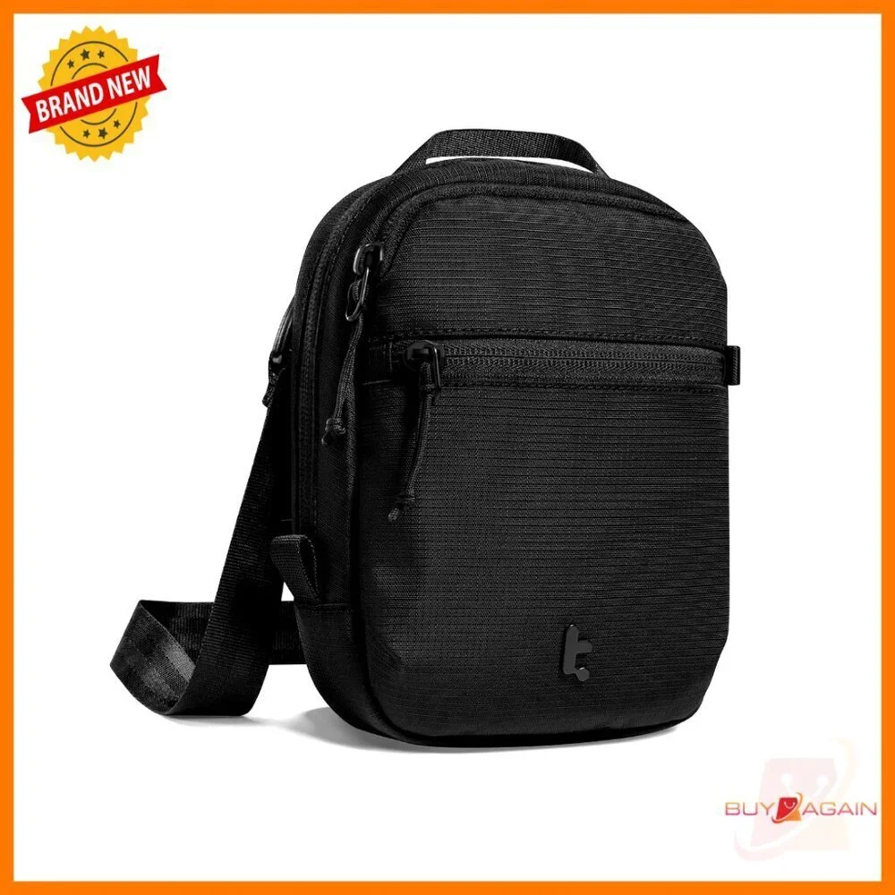 Travel Sling Bag RFID Blocking Anti-Theft Lockable Zippers Passport Organizer